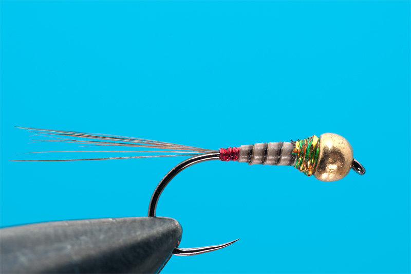 6 noir applications chironomide Chartreuse Hot Spot Flexi Floss Fly Fishing Flies 6 Jambes
